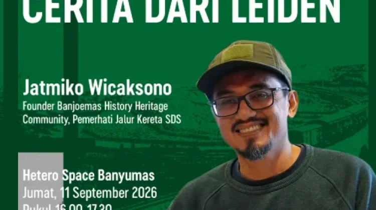 Menelusuri Sejarah Perkeretaapian Banyumas lewat Cerita dari Leiden