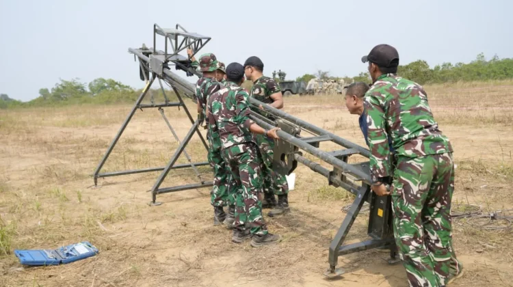TNI dan Pasukan AS Matangkan Penembakan Target Drone di SGS 2026.