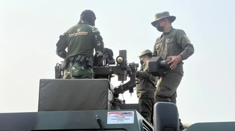 TNI dan Pasukan AS Matangkan Penembakan Target Drone di SGS 2026.