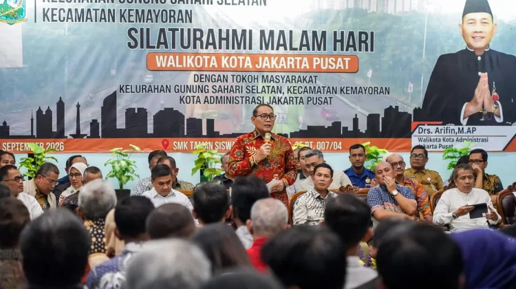 Wali Kota Arifin Tampung Aspirasi Warga Gunung Sahari Selatan