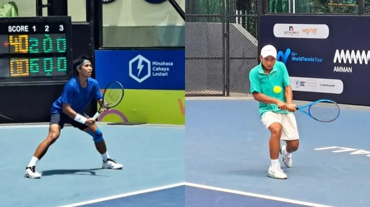 Muhamad Rifqi Fitriadi dan Rafalentino Ali Da Costa Kebabak Dua, ITF Tennis M-15