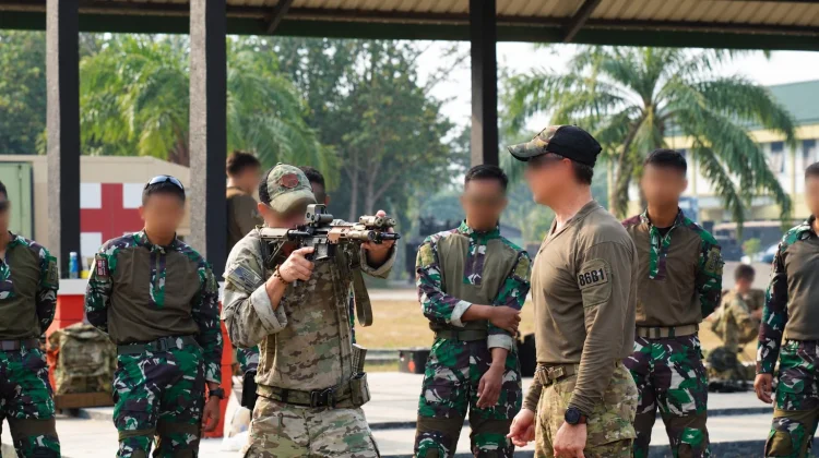 TNI dan US Army Asah Kemampuan Tembak Taktis