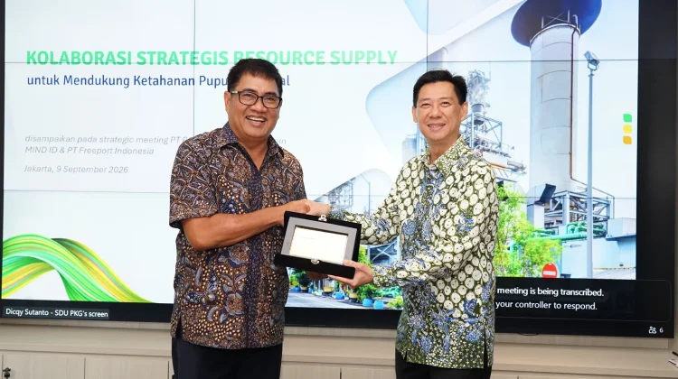Petrokomia Gresik, MIND ID dan Freeport Perkuat Sinergi Bahan Baku Pupuk