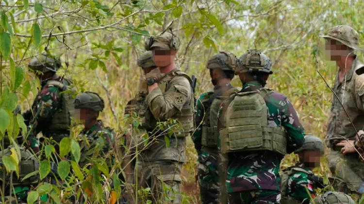 TNI dan US Army Uji Manuver Serangan Bunker dan Parit di SGS