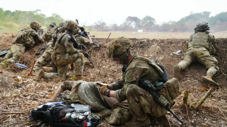 TNI dan US Army Uji Manuver Serangan Bunker dan Parit di SGS