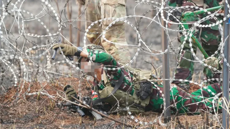 TNI dan US Army Uji Manuver Serangan Bunker dan Parit di SGS