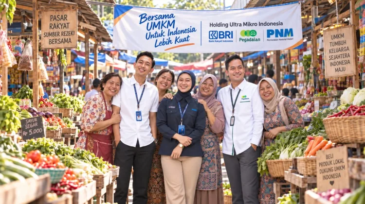 Holding Ultra Mikro Dorong 2,35 Juta Nasabah Naik Kelas