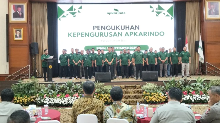 DPP Apkarindo Dikukuhkan, Petani Harap Bisa Kembalikan Kejayaan Karet Indonesia