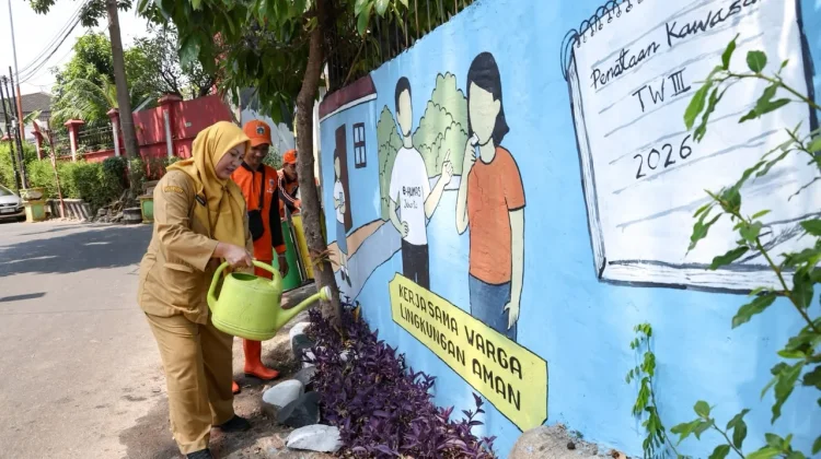 Kawasan Jalan Gelora VII Jakpus, Disulap Jadi Ruang Terbuka Hijau