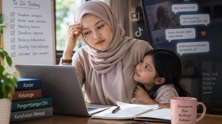 Tantangan Perempuan, Dari beban ganda hingga Tekanan Media Sosial