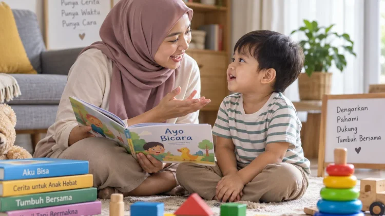 Anak Lambat Bicara, Orang Tua Jangan Panik