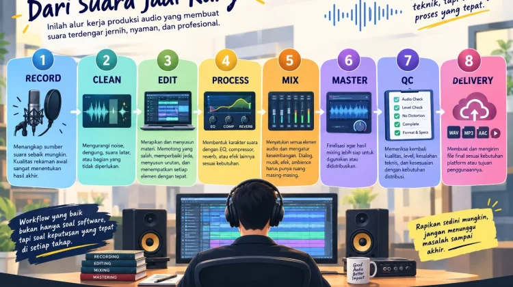 Audio Multiplatform: Rahasia Suara Bagus Ada di Workflow