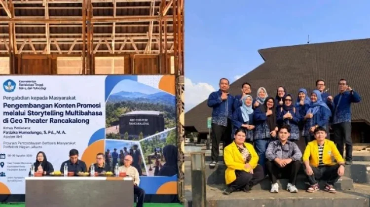 PNJ Latih Pengelola Wisata Geo Theater Rancakalong Storytelling Multibahasa