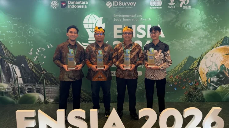 UBP Jeranjang Raih Empat Penghargaan Gold di ENSIA 2026