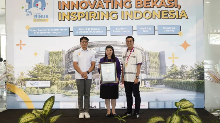 Binus@ Bekasi Berhasil Raih Penghargaan Rekor MURI