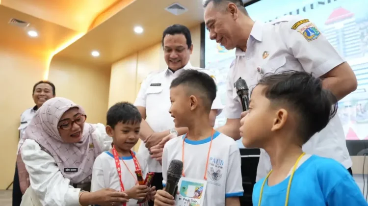 Pemkot Jaktim Kenalkan Pemerintahan sejak Dini, Terima Kunjungan Siswa PAUD