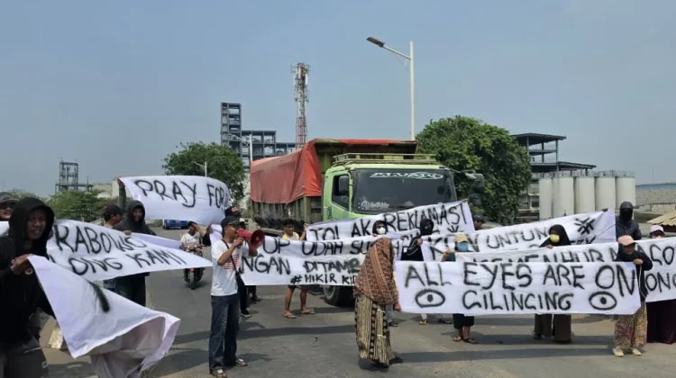 Aksi Damai Warga Cilincing: Protes Polusi Debu di Jembatan Cilincing