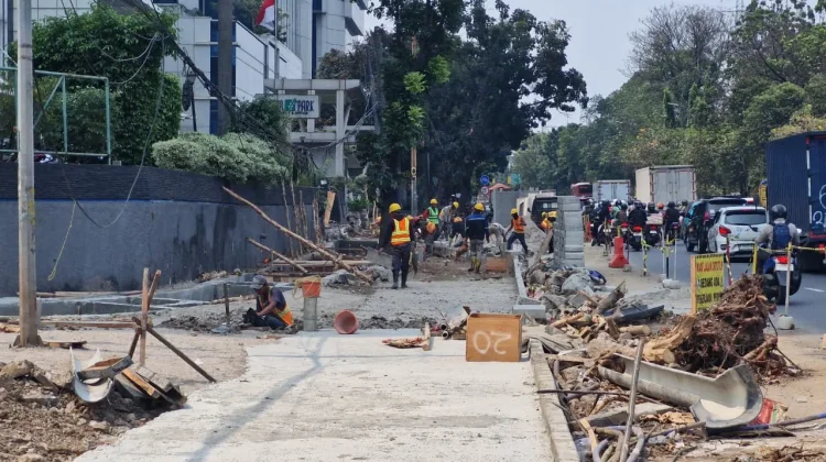 Pemprov DKI Tata Kawasan Simpang Cawang Interchange, Akan Ada Trotoar Baru