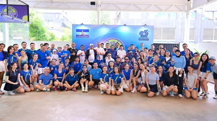 Partai Demokrat Gelar Kompetisi Padel 2026, Puluhan Peserta Unjuk Skill