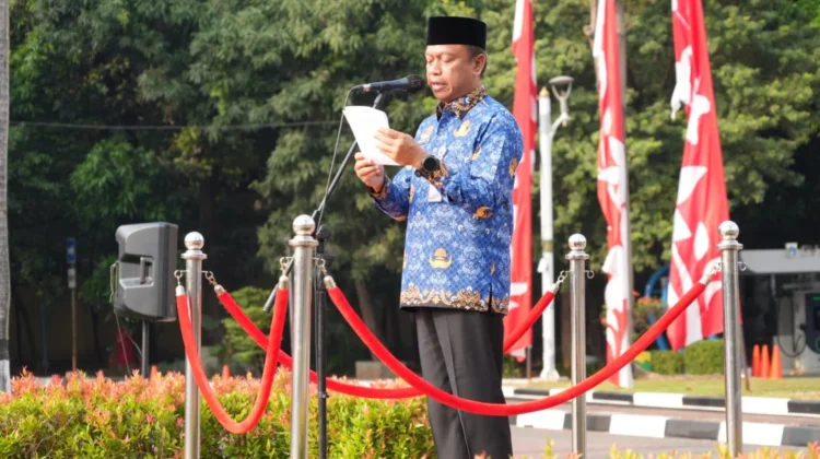 Wali Kota Munjirin Pimpin Upacara Peringatan ke-81 Hari Rapat Raksasa Ikada