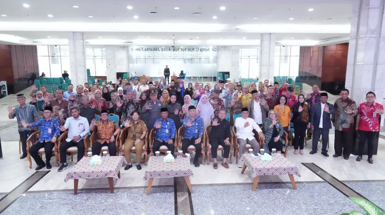 Wali Kota Munjirin Hadiri Silaturahmi FPK, Apresiasi Rawat Harmoni Warga