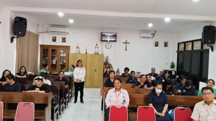 Siraman Rohani di Lapas Perempuan Damiana Ajak Warga Binaan Menghadapi Badai