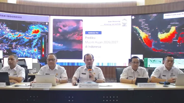 BMKG Prediksi Awal Musim Hujan di Indonesia Terjadi pada November 2026