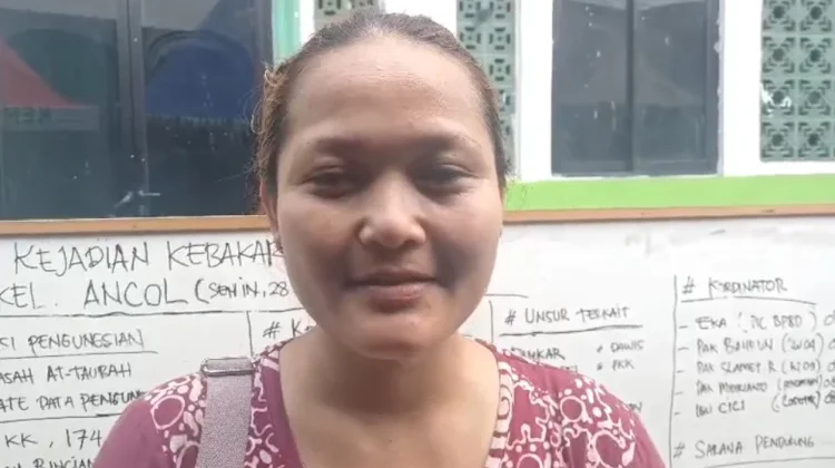 Korban Kebakaran Ancol Berharap Bantuan Perlengkapan Sekolah