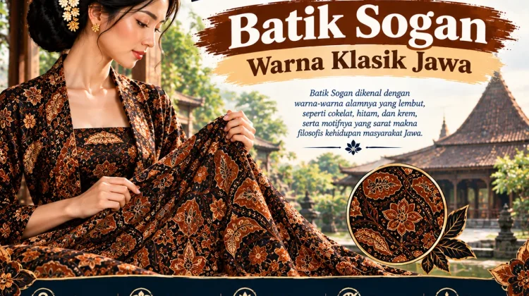 Mengenal Motif Batik Nusantara: Batik Sogan Warna Klasik Jawa