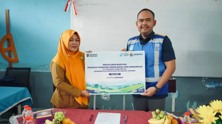 JTT Salurkan Bantuan Sarana Pendidikan Dukung Kenyamanan Belajar Siswa Bekasi