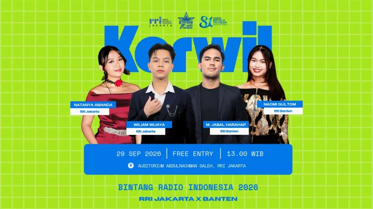 Empat Peserta Bintang Radio Indonesia 2026, Siap Bersaing di Tingkat Korwil XIII