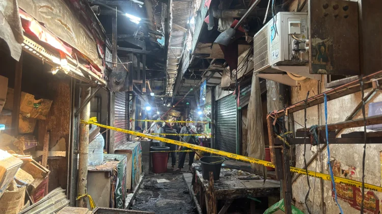 Kebakaran Pasar Serdang, Pedagang Temukan Bensin di Ruang Kepala Pasar