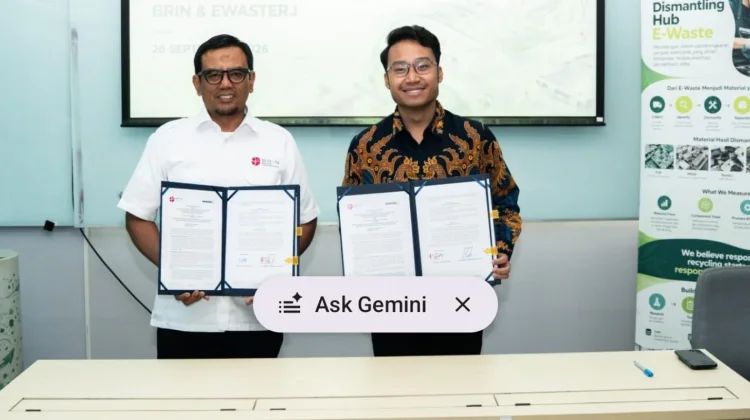 EwasteRJ dan BRIN Bangun Infrastruktur Daur Ulang E-Waste untuk Masa Depan Negara