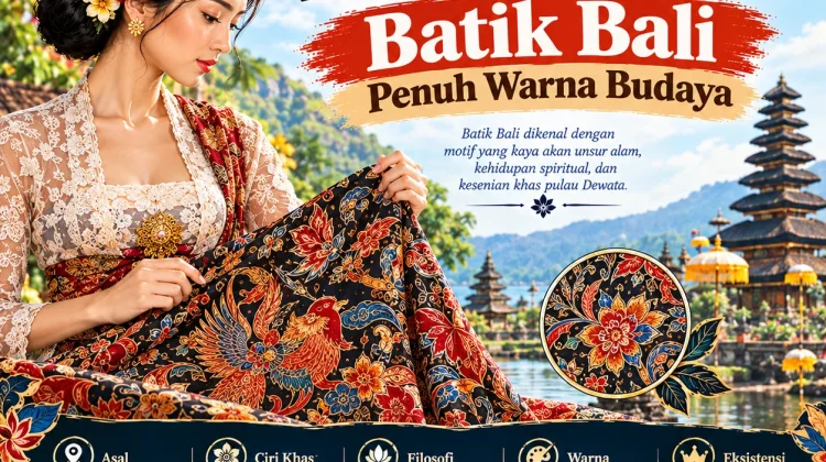 Mengenal Motif Batik Nusantara: Batik Bali Penuh Warna Budaya