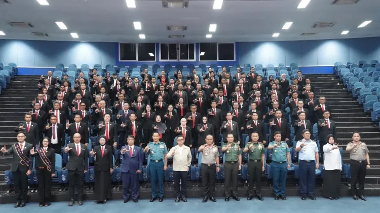 PPNK Angkatan 75 Lemhannas RI Resmi Ditutup, Teguhkan Komitmen Kebangsaan.