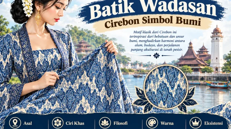 Mengenal Motif Batik Nusantara: Batik Wadasan Cirebon Simbol Bumi