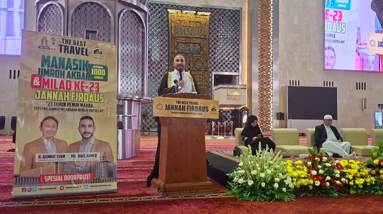 Milad ke-23, Jannah Firdaus Gelar Manasik Bersama 1.000 Jamaah