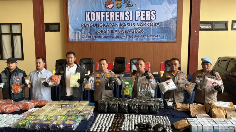 Operasi Nila Jaya 2026, Polres Jakpus Ungkap 86 Kasus