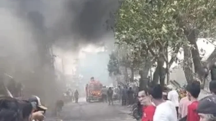 Bengkel di Kembangan Utara Jakbar Terbakar, 60 Personel Dikerahkan