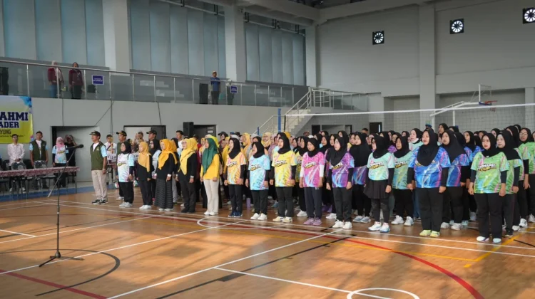 Turnamen Voli Jadi Sarana Perkuat Kekompakan Kader di Cipayung