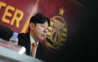 Shin Tae-yong Pimpin Latihan Perdana Persija