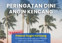Prakiraan Cuaca Maritim Teluk Jakarta 15 Februari