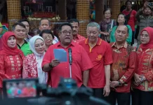 Rano Monitoring Perayaan Imlek di Kelenteng Kebayoran Lama