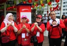 Dinas PPAPP Bersama Lansia Rayakan Imlek di HI