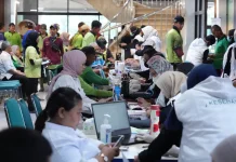 Ratusan PJLP Ikuti CKG di Kantor Wali Kota Jakarta Timur