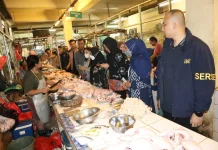 Awal Ramadan, Satgas Pangan Polres Jakbar Sidak Pasar