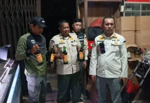 Awal Ramadan, Satpol PP Jakbar Sita 2.105 Botol Miras