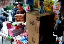 Pencuri Telur Terekam CCTV, Beraksi di Bulan Puasa