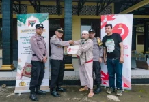 Bakti LSM PENJARA 1 Dibersamai POLRI Menyapa Masjid An Nur