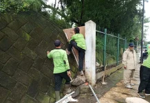Jalur Ilegal Hutan Kota Cawang Ditutup Permanen